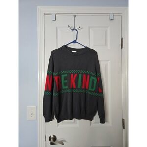 Isaac Morris Womans Pullover Sweater Size‎ Medium  Says Be Kind